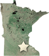 Owatonna, MN Map